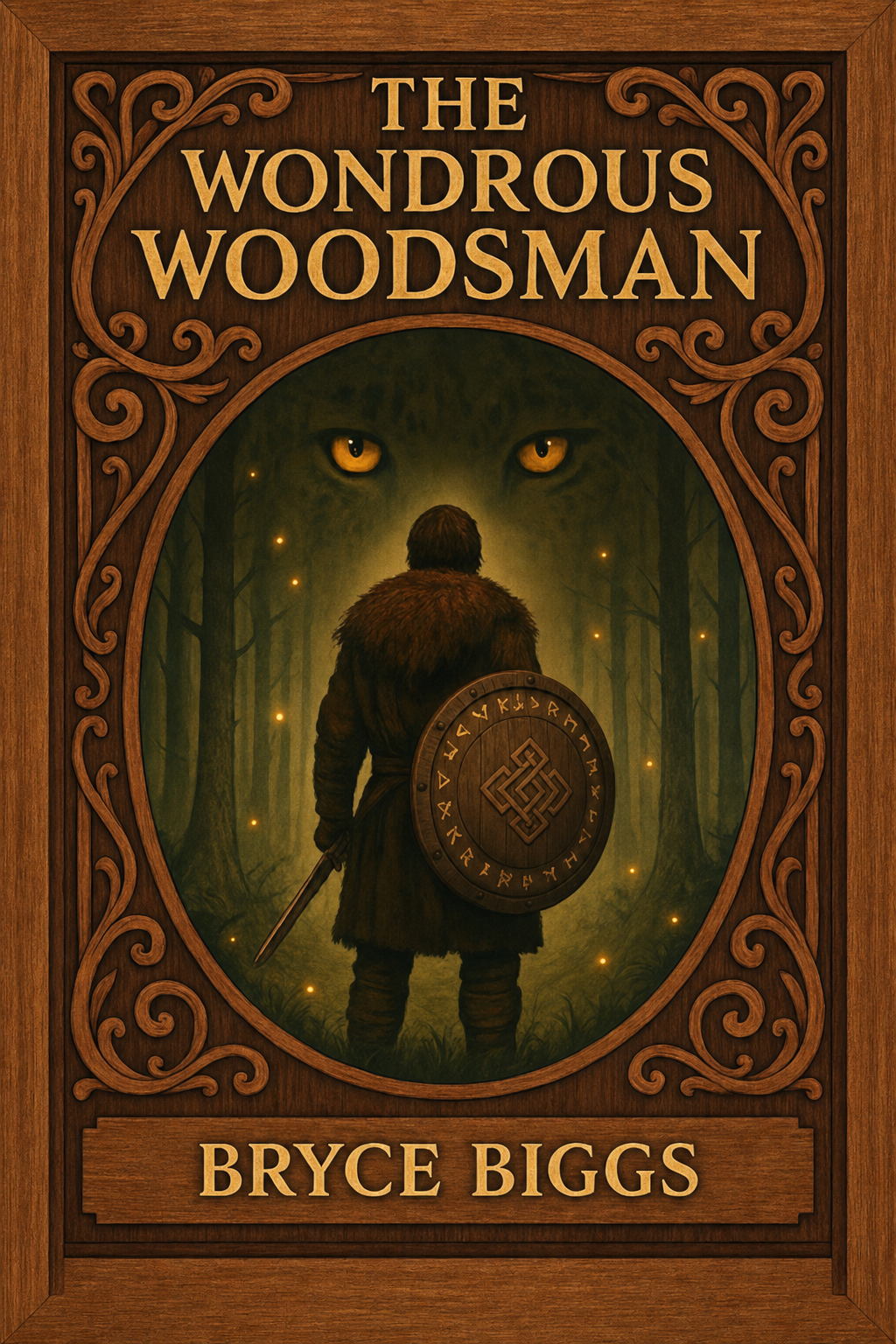 Cover of The Wondrous Woodsman by Bryce Biggs